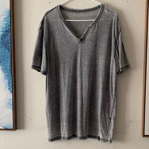 THIS ITEM HAS BEEN SOLD Lucky Brand Charcoal Short Sleeve Tee